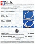 12-14mm White South Sea Pearl Necklace - Certified AAA+ Quality - Model Image