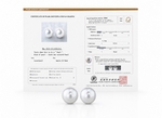 12mm Aurora Venus White South Sea Loose Pair