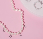 7.0-7.5mm White Freshwater Pearl Necklace - AAA Quality - Third Image
