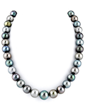 9-12mm Tahitian South Sea Multicolor Pearl Necklace - AAAA Quality
