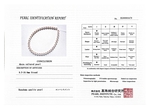 9.5-10mm Hanadama Akoya White Pearl Necklace - Secondary Image