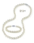 5.5-6.0mm Japanese Akoya White Pearl Set