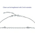 Pearl Moments - 6.5-7.0mm Akoya Pearl Silver Adjustable Chain Necklace - Third Image