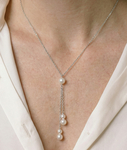Freshwater Pearl Tincup Selena Necklace Pendant - Secondary Image