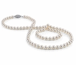 7.0-7.5mm Opera Length Freshwater Pearl Necklace - AAA Quality