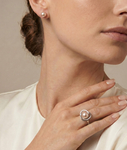 Pink Freshwater Pearl Lexi Ring - Model Image