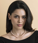 8.0-8.5mm Pink Freshwater Pearl Necklace & Earrings - Third Image