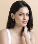White South Sea Pearl Harriett Earrings - Secondary Image