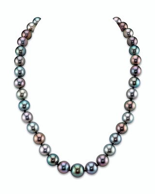 9-11 mm Tahitian South Sea Multicolor Pearl Necklace