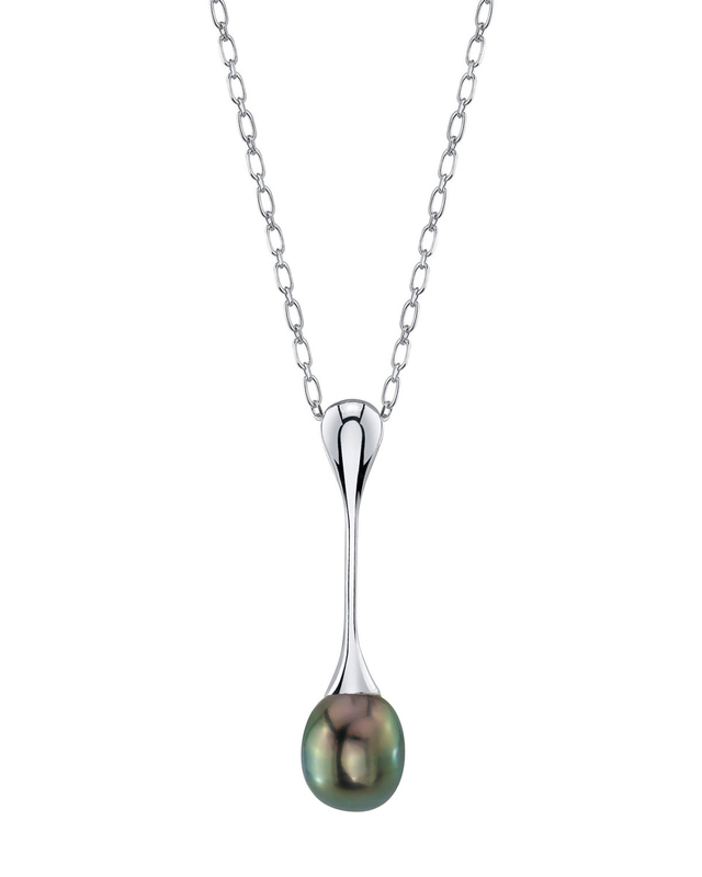 Tahitian South Sea Pearl Long Teardrop Pendant