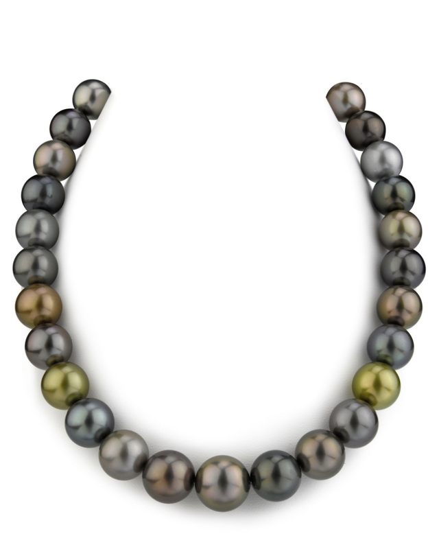 Aubergine Tahitian Pearl Necklace - Marina Korneev Fine Pearls