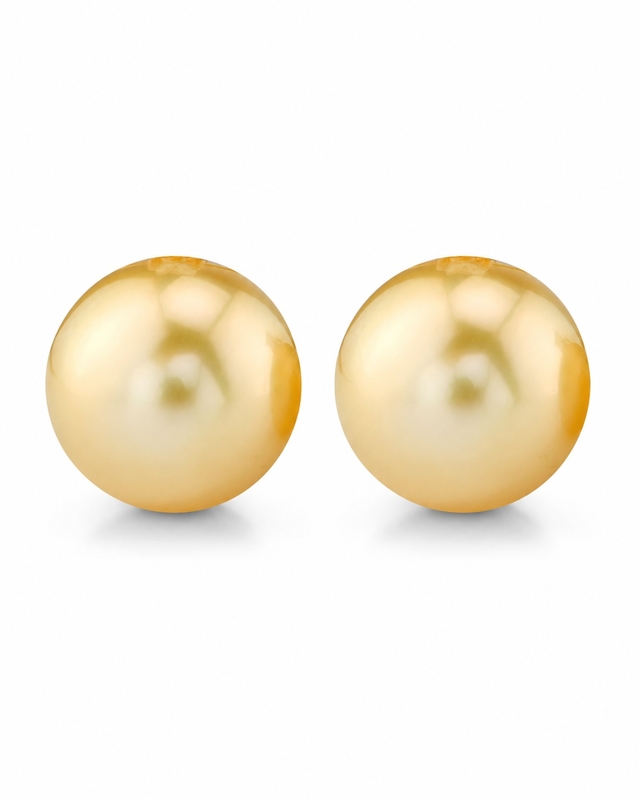 12mm Golden South Sea Loose Pair - PSL Certified