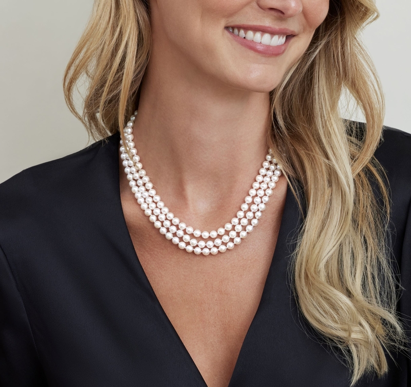Multi Strand Pearl Necklace | Coleman Douglas Pearls | Pearls.co.uk