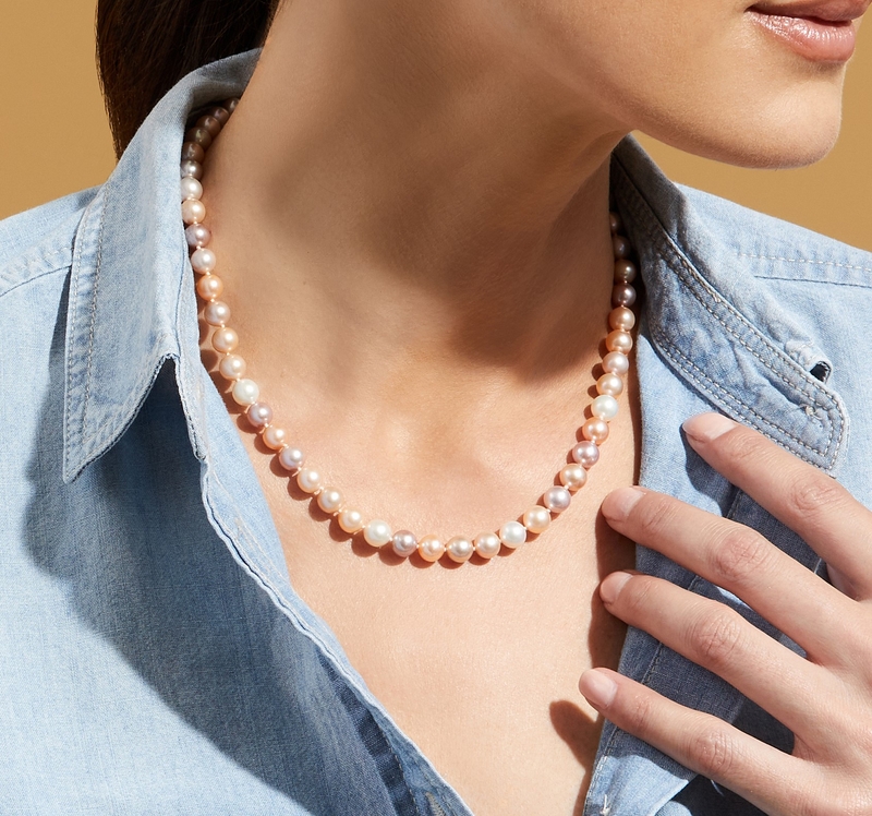 TEARDROP FRESHWATER PEARL NECKLACE- 14k Gold - The Littl A$109.99 A$159.99  14k Rose Gold 14k Yellow Gold 30off