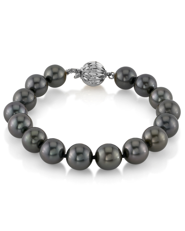 9-10mm Tahitian South Sea Pearl Bracelet - AAA Quality