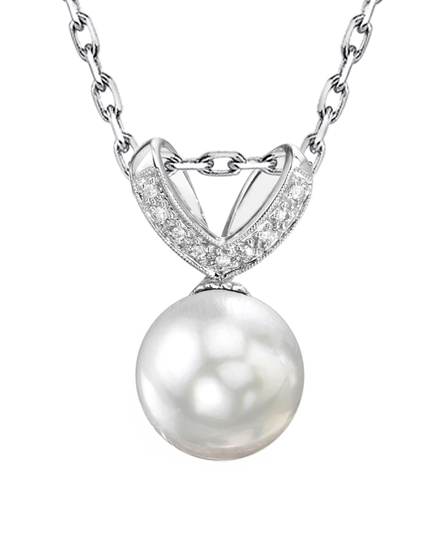 South Sea Pearl & Diamond Belissima Pendant
