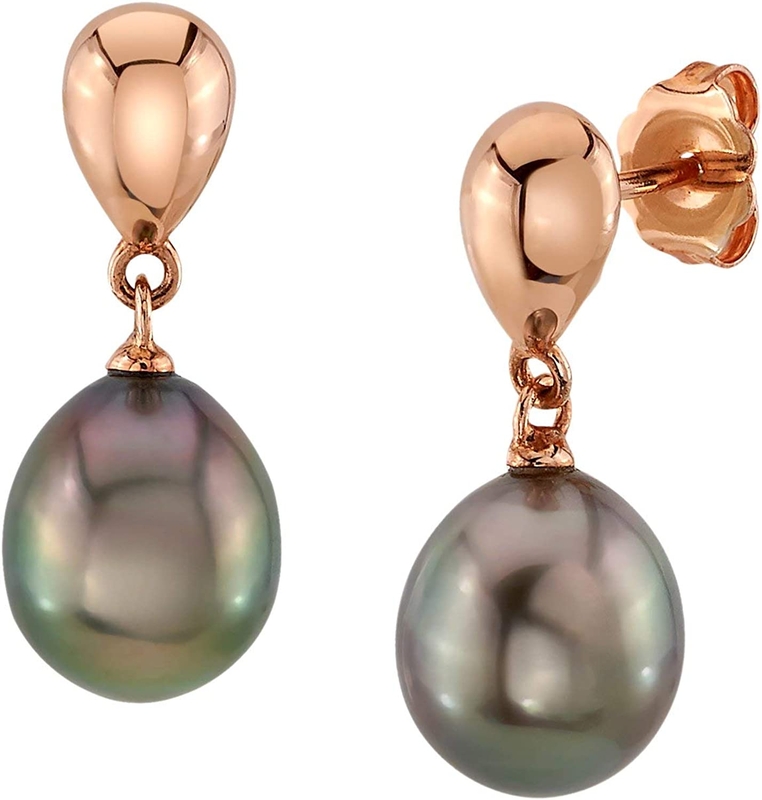 Tahitian Drop South Sea Pearl Ava Earrings