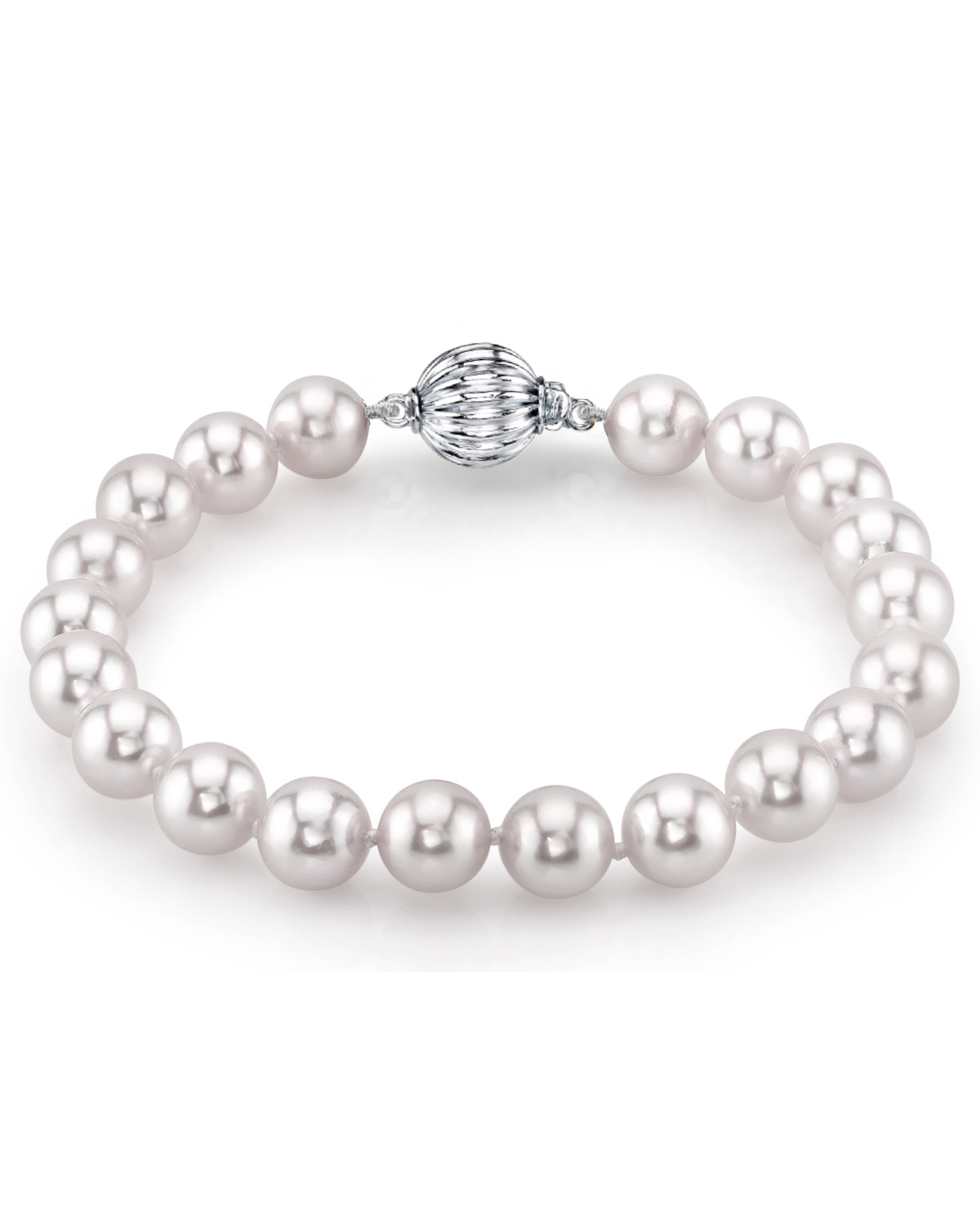 7.0-7.5mm Akoya White Pearl Bracelet