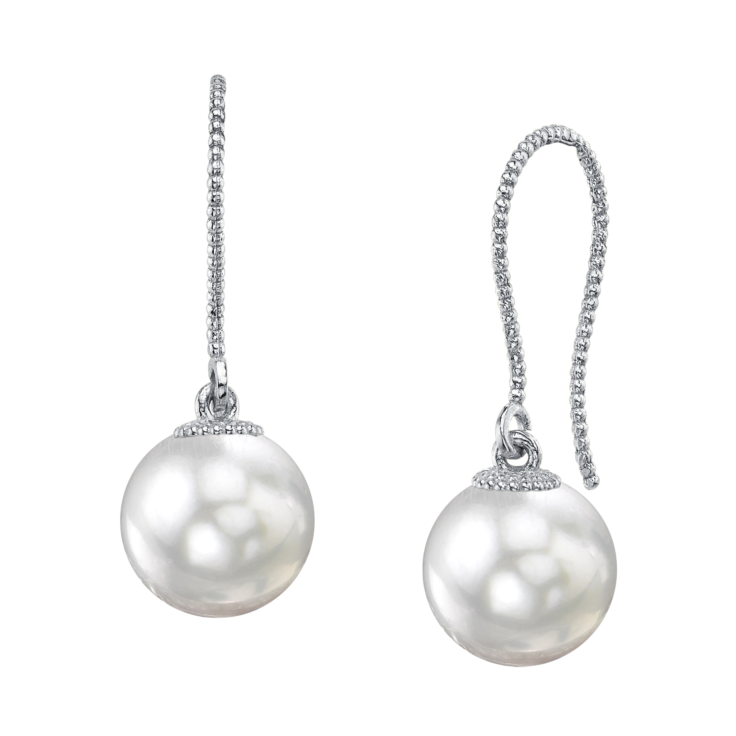 White South Sea Pearl Cindy Earrings