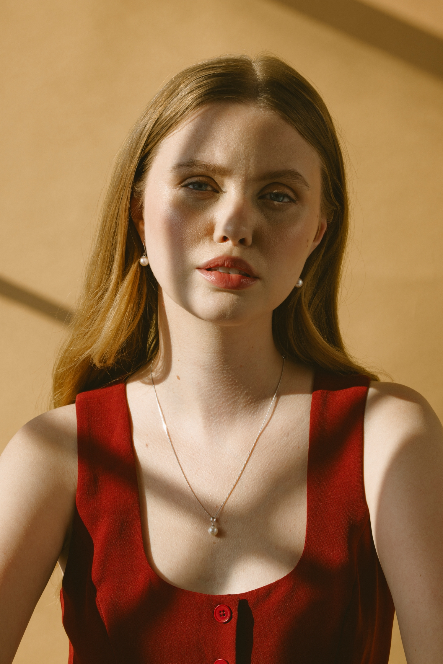 White South Sea Pearl Cindy Earrings